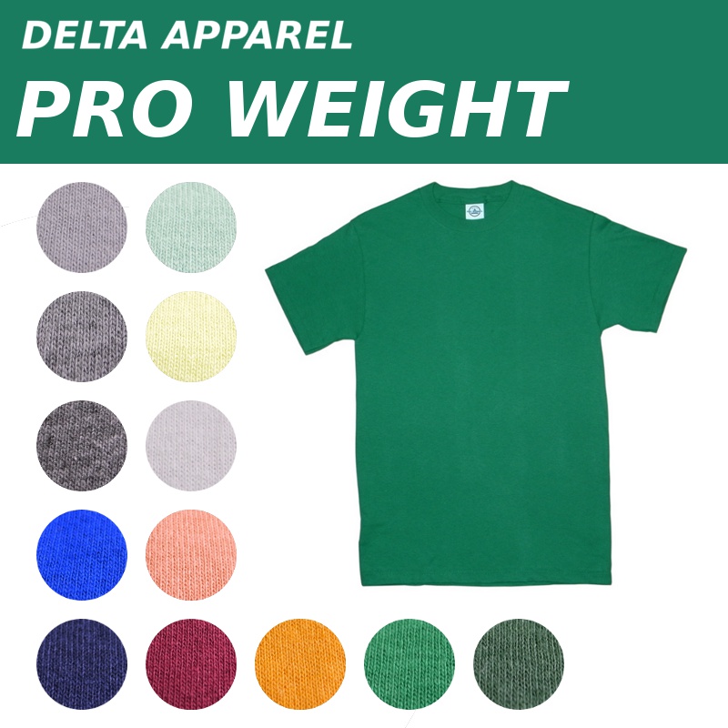 uni-tees / 無地Tシャツ DELTA APPAREL 5.2oz PRO WEIGHT